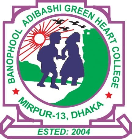 Banaphool Adibashi Greenheart College logo